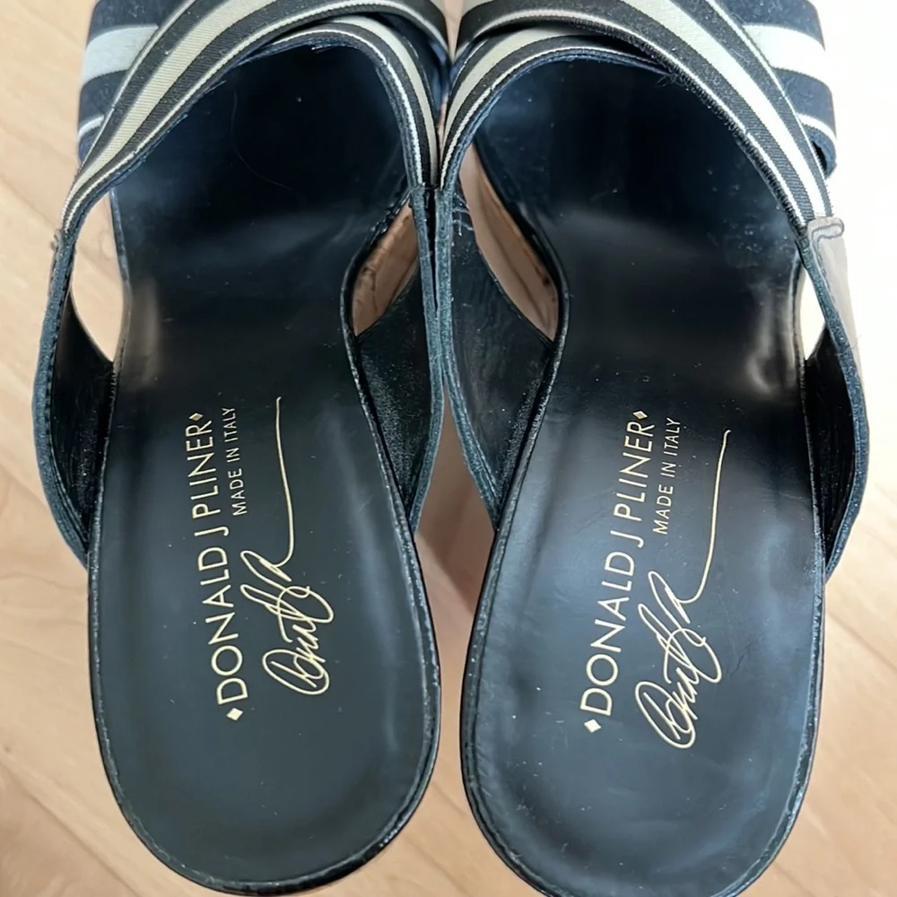 Donald J Pliner “Sim” Cork Wedge Sandals - Picture 7 of 11